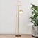 Торшер бронза Aluvira, 33*180 см, LED, Е27, металл, 40 Вт