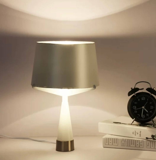 Настольная лампа AUSTEN 45*60, белый, металл, Е27.