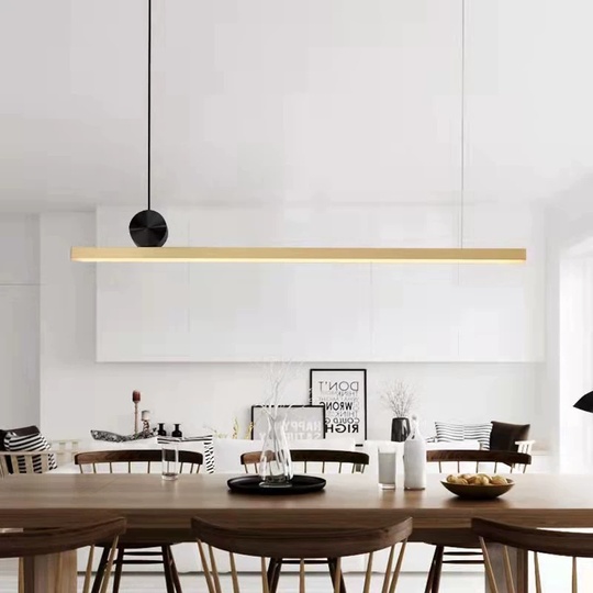 Подвесной светильник, бронза,  DERIN 118*13, ПММА, металл, LED.