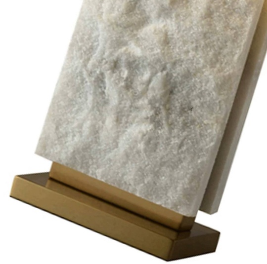 Настольная лампа VETY 42*68, мраморный камень