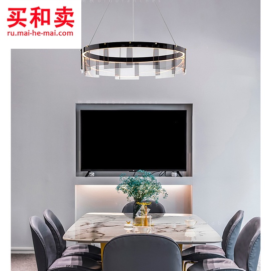 Потолочная люстра блэкринг 60 см