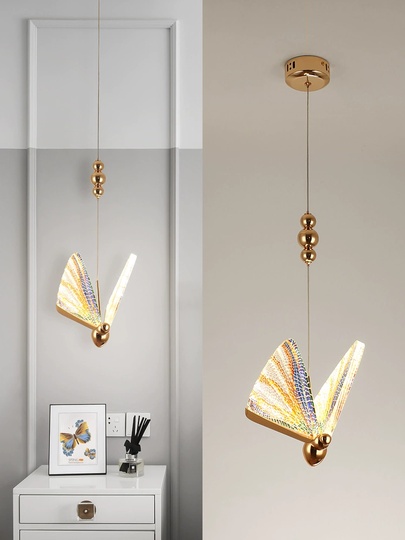 Подвесной светильник золотой Elybron, металл, 13*14 см, светодиодная, LED