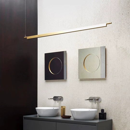 Люстра медная Virex, металл, 160*200 см, светодиодная, LED