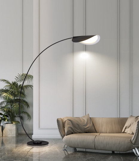 Торшер черный. Напольный светильник MAI HE MAI черный UTSIDEN, E27, 15 Вт