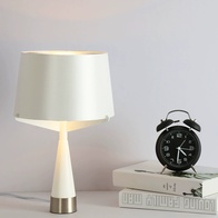 Настольная лампа AUSTEN 45*60, белый, металл, Е27.
