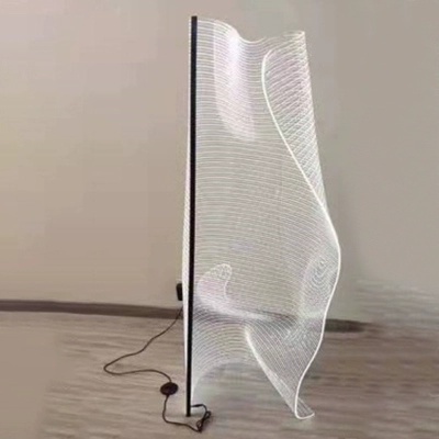 Торшер черный Elvarin, 60*120 см, LED, металл, 5 Вт