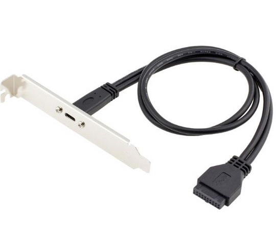 Кабель 20Pin - Type-C USB3.1 (0.5 м)