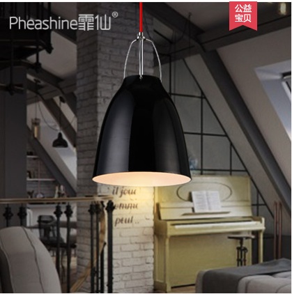 Дизайнерский светильник 20*32 см подвесной, E27, железо, металл, китай