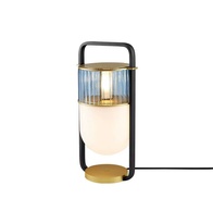 Настольная лампа OPOLLO 20*42, античная бронза, черный, металл