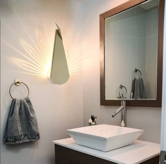 Настенный светильник, БРА EMRE 14*36, бронза, металл, LED.