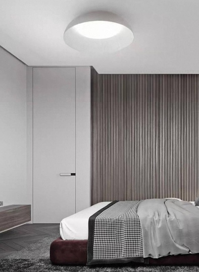 Потолочный светильник белый Elythar, металл, 65*16.5 см, светодиодная, LED