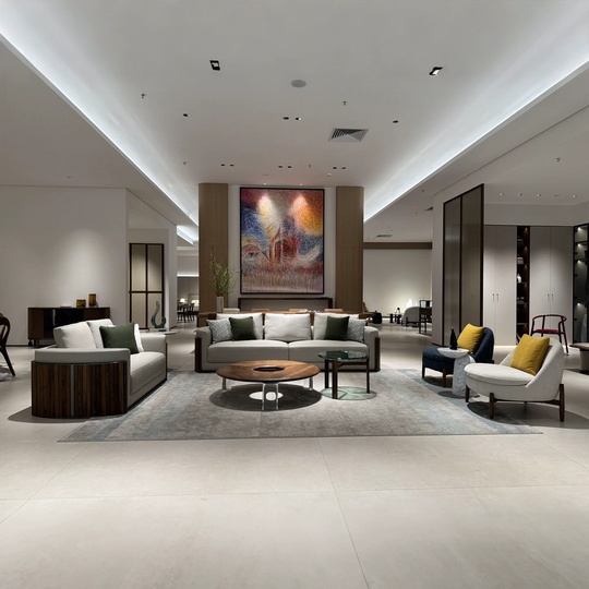 Прямой диван Cook черный орех, кожа, 190*92*90 см