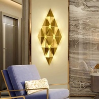 Настенный светильник, БРА WALLY 18*45, бронза, металл, G4.