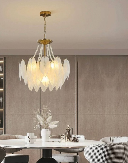 Люстра подвесная, медный, стекло, AMARYLLIS 100*45, металл, E14.