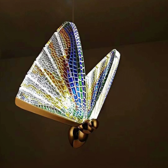 Подвесной светильник золотой Elybron, металл, 13*14 см, светодиодная, LED