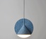 Подвесной светильник синий, 30*30 см. STAMP - светильник синий, LED, 12 Вт