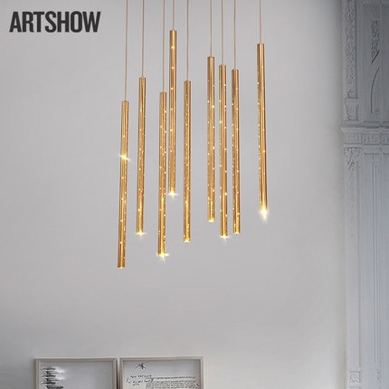 Дизайнерские светильники китайский 35*60 см, led, сплав цинка, led