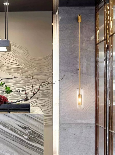 Настенный светильник DEBBIE, бра 27*180, бронза, металл, Е27.