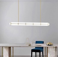 Светильник подвесной, медный, Elvorex, металл, 150*10 см, светодиодная, LED