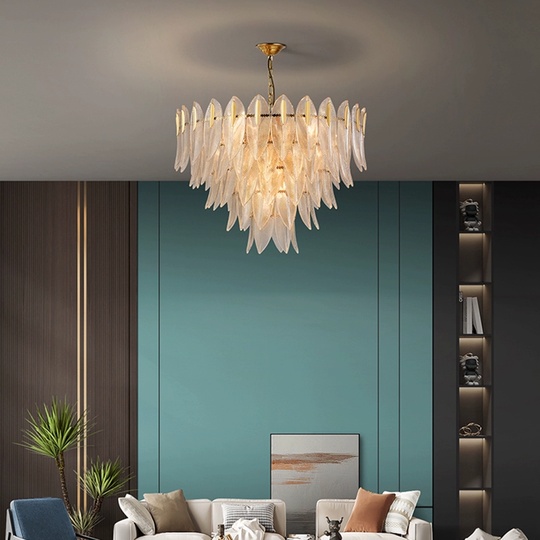 Люстра подвесная, медный, кристалл, BELLE 100*63, металл, E14.