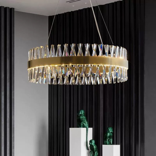 Люстра подвесная, медный, стекло, ROYAL 60*25, металл, LED.