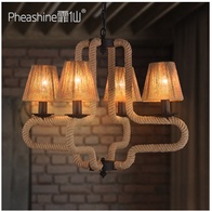 Дизайнерский светильник белый Argilyx, 65*55 см, светодиодный, E27, железо, веревка