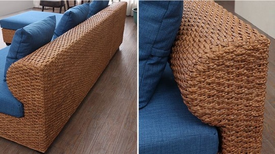 Диван из ротанга Lee Park C1