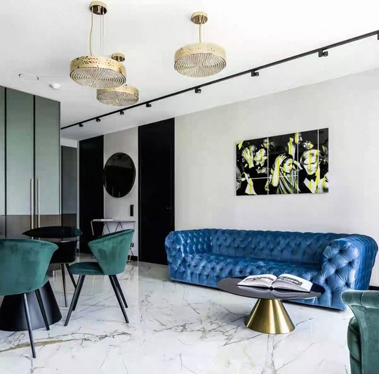 Люстра золотая Aurivex, металл, 40*16 см, подвесная, Е14