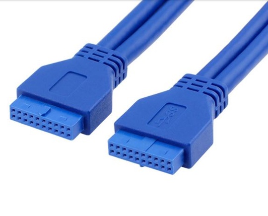 Кабель USB 3.0 20P - USB 20P (0.5 м)