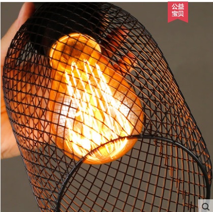 Дизайнерский светильник e14 железо, стекло, led, 10*31 см