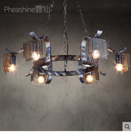 Дизайнерские светильник 78*18 см led, e14, железо, стекло, потлочный