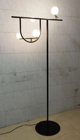 Напольный светильник черный BIRDS Artemide, G9, 5 Вт