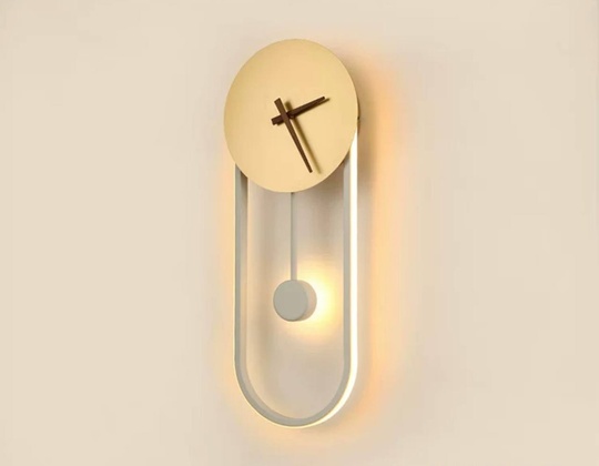 Настенный светильник, Бра, FREDERICK 22*56, песочно-белый, золотой, металл, LED.