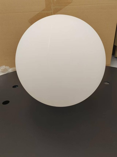 Плафон белый матовый для торшера - NIM, диаметр 25 см, стекло