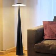 Напольный светильник черный Mushroom, LED, 5 Вт