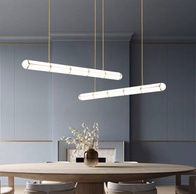 Светильник подвесной, медный, Elvorex, металл, 210*10 см, светодиодная, LED