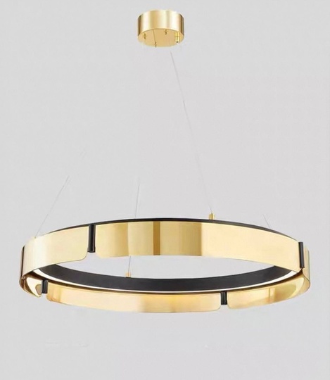 Светильник подвесной золотой Alventure, металл, 80*15 см, светодиодная, LED