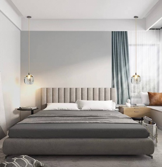 Светильник черный, дымчатый пепел, Alviox, металл, 11*15 см, G4