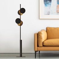 Напольный торшер, черный, Studio Truly, LED, 24 Вт