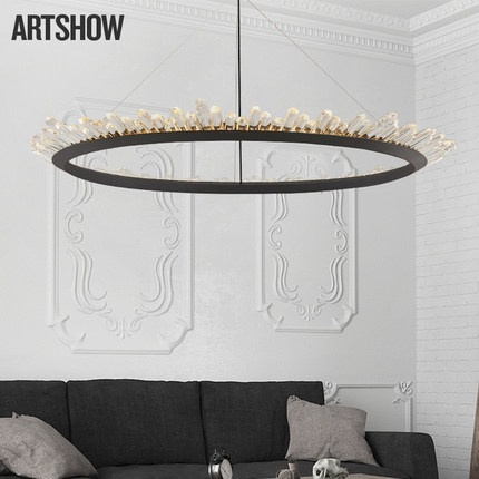 Люстра Angxiu American light luxury chandelier модель комната ресторан спальня