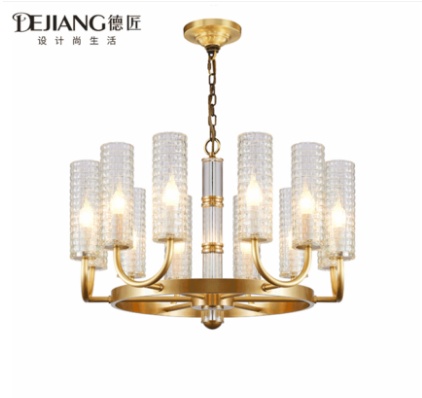 Дизайнерский светильник медь Elyspium, 44 см, 67 см, led, e14, медь, стекло, китайский, медный