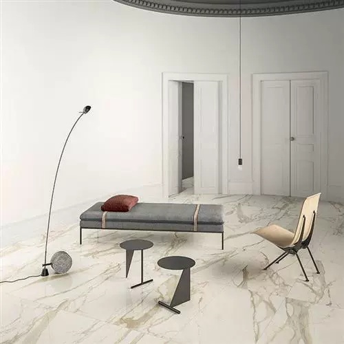 Торшер, черный, серый, Vegas 37*158, LED, металл, мрамор