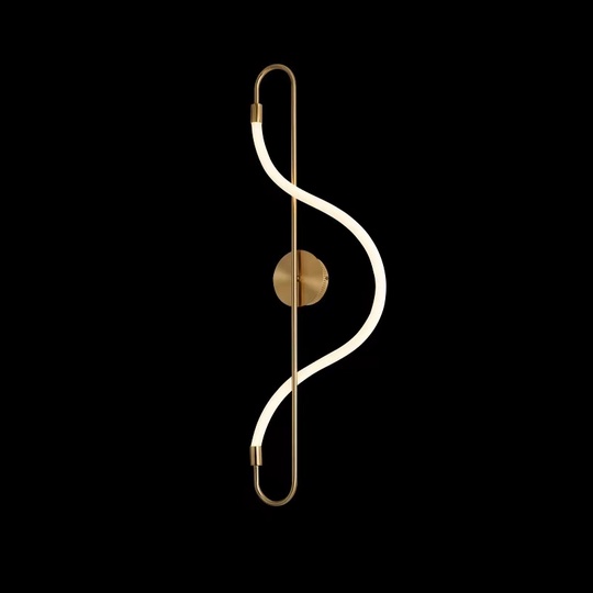 Настенный светильник NATERA, Бра, 30*100, медь, металл, LED.