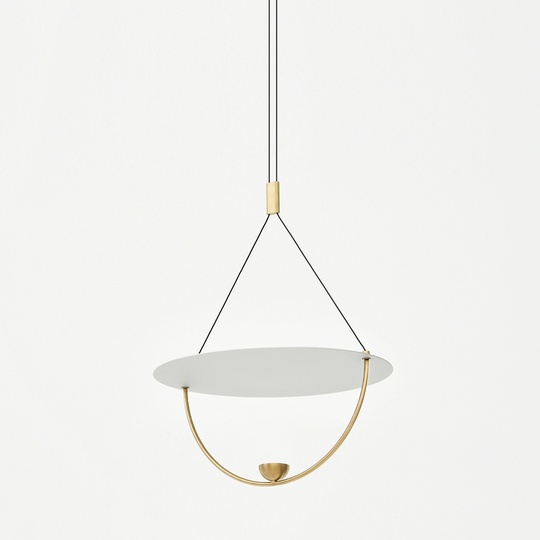 Светильник подвесной, медный Alvorn, металл, 42*25 см, светодиодная, LED