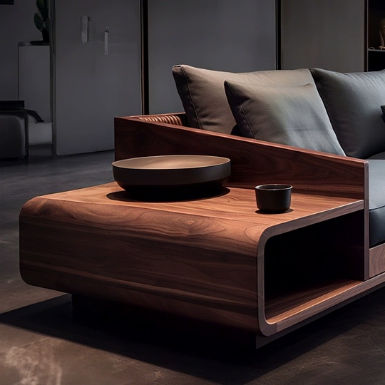 Прямой диван Arthur светлый орех 260 см