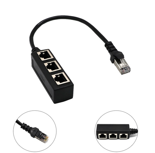 Сетевой адаптер RJ45 - 3RJ45 ( 0.2 м)