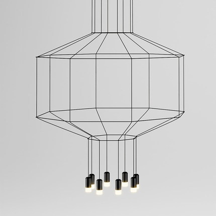 Дизайнерские светильники белый Avatrix, LED, e14, железо, кристалл