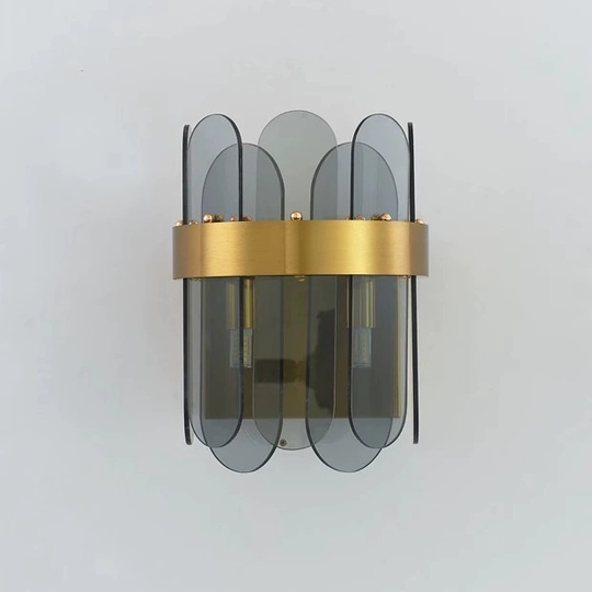 Настенный светильник TILMAN, Бра, 20*25, бронза, металл, G9.