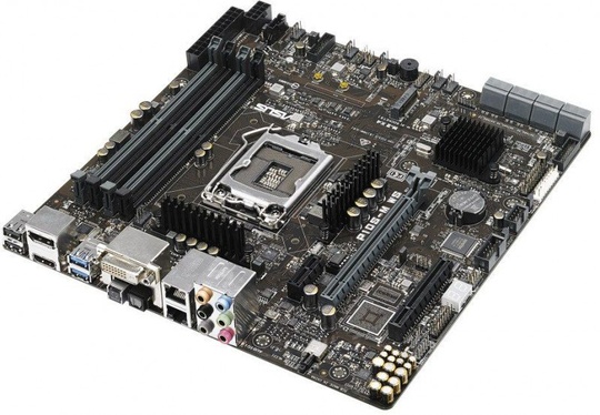 Серверная материнская плата ASUS P10S-M WS