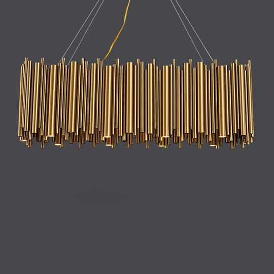Люстра подвесная, бронза, металл, VIVIEN 120*35, металл, G9.